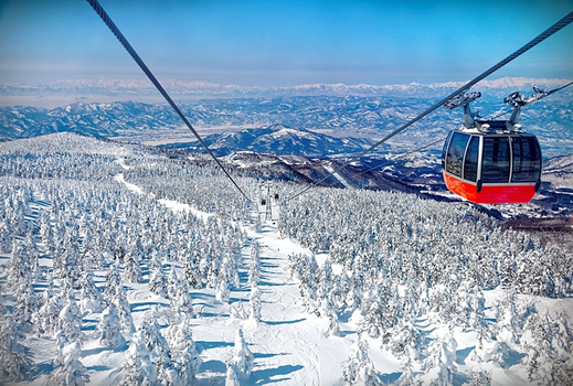 易起FUN寒假♯東北｜搭藏王中央纜車｜冬季絕景藏王樹冰.銀山溫泉街.採果體驗.大內宿.JR東北新幹線.美食溫泉五日｜東京進出
