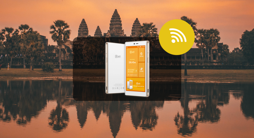 【東南亞中亞】WIFI分享器。每日1GB高速上網$188《jetfi》(需自行預約)