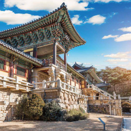 【特選釜慶】東南獨家華美達飯店、慶州佛國寺、松島龍宮雲橋、海濱列車、西面鬧區5日