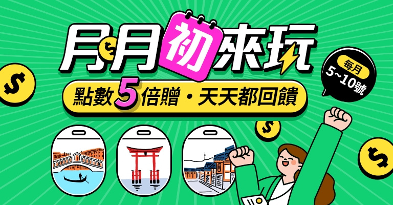 月月初來玩_會員日活動