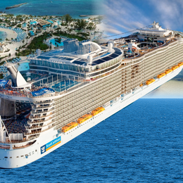 皇家加勒比國際遊輪．Oasis of the Seas 8 天 7 晚．紐約 - 拿騷 - 可可島 - 紐約