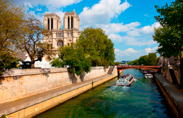 巴黎城市導覽、塞納河游船、艾非爾鐵塔午餐 + 免排隊通關