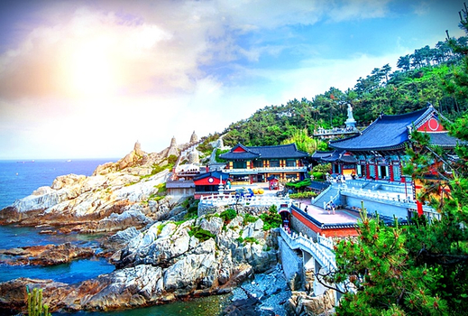 釜山慶州旅遊|全程無購物.世界文化遺產.傳統韓屋住宿.海雲台濱海列車.穿韓服遊甘川洞.澎湃長腳蟹宴五日