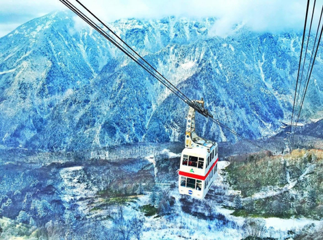 【北陸名花彩燈祭】新穗高纜車．惠那峽雪見遊船．童話合掌村．戲雪趣．兼六園．飛驒小京都．草莓x燒肉吃到飽．雙溫泉5天