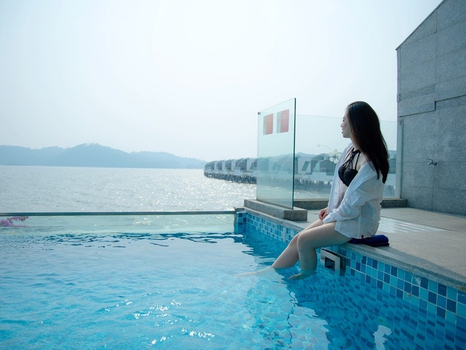 雙12瘋狂折扣♯馬來五星奢華文化饗宴5日全程五星.帝國酒店.大紅花水上別墅.雲頂纜車.品嚐美食