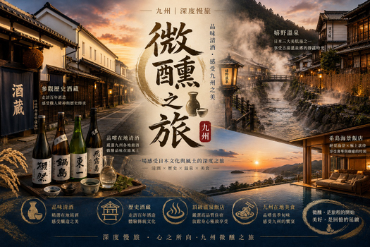 【易遊嚴選】星宇航空.九州微醺之旅5天.水鄉柳川遊船.百年酒造巡禮.名湯嬉野溫泉.海景全新旅宿.門司港懷舊特區
