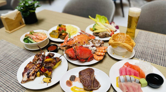 【台北】茹曦飯店。自助午晚餐