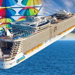 皇家加勒比國際遊輪．Oasis of the Seas 10 天 9 晚．加勒比海．紐約 - 拿騷 - 可可島 - 普拉塔港 - 紐約