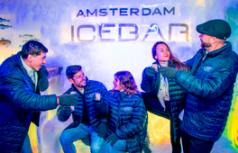 阿姆斯特丹 Icebar 極凍酒吧＆1小時運河遊船體驗