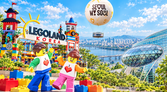 首爾新鮮玩５天~樂高樂園．觀景熱氣球