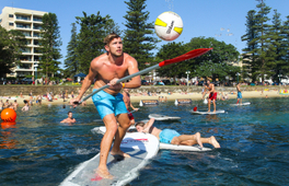 澳洲曼利SUP水上球類體驗