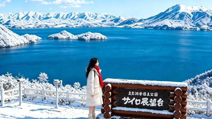 北海道: 洞爺湖雪地摩托& 登別地獄谷& 熊牧場& Lake Hill Farm 一日遊
