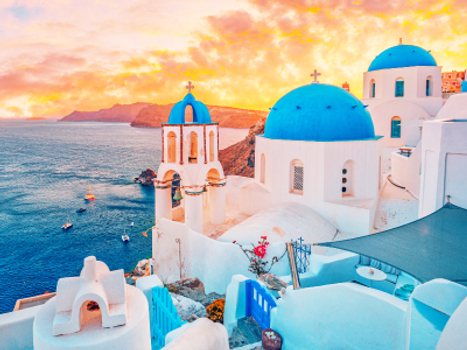 《TTE線上旅展》【希臘夢幻雙島 超值12日】聖托里尼兩晚 米克諾斯 世界最美夕陽伊亞 雅典衛城 天空之城