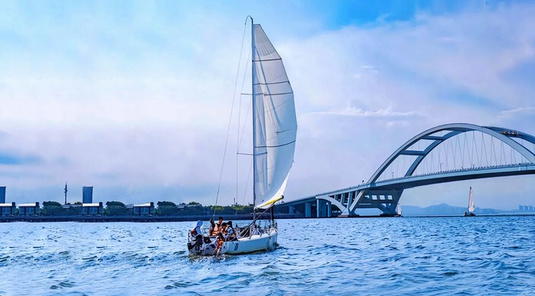廈門環島路+帆船出海+灘塗趕海一日遊