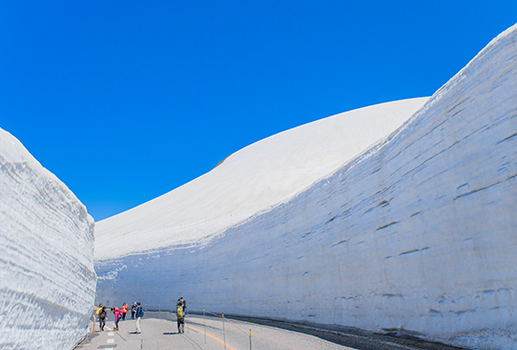夢幻雪牆預購省♯北陸黑部立山~雪壁美景.合掌村.花桃之里、雙溫泉六日