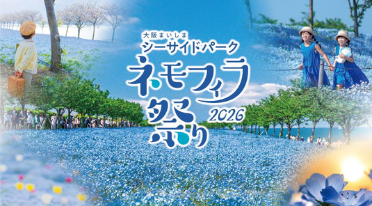 【大阪】粉蝶花祭2026