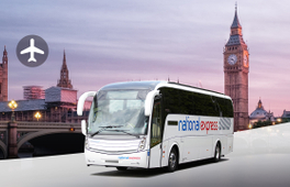 蓋威克國際機場 - 倫敦巴士接送（National Express 提供）