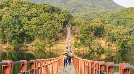 韓國輕鬆玩5天.愛寶樂園、馬場湖水吊橋、Heyri藝術村(不走保肝)★台中出發