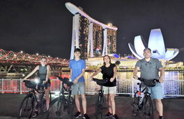 新加坡濱海灣夜間自行車之旅