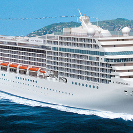 MSC地中海郵輪．MSC 詩歌號 8 天 7 晚．阿拉斯加．西雅圖 - 凱奇坎 - 霍納 - 朱諾 - 維多利亞 - 西雅圖