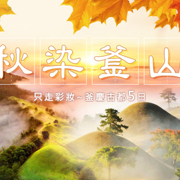 (賞楓)映彩釜山．釜慶古都５日《大伽爺博物館.世界文化遺產~佛國寺.瞻星台.超人氣膠囊列車.松島天空步道.只走彩妝》