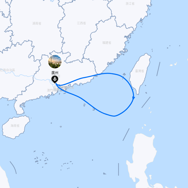 郵輪航線圖