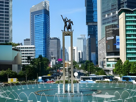 易起FUN寒假♯雅加達萬龍、ALOHA PIK、白色牛奶湖、安格龍竹樂器5日尋鹿公園.倫邦渡假中心.潘佐蘭廣場.獨立紀念碑