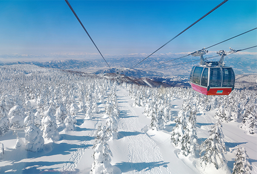 寒假早鳥GO♯雪藏東北樹冰~藏王纜車.雪樂園.草莓放題.銀山溫泉雙溫泉五日