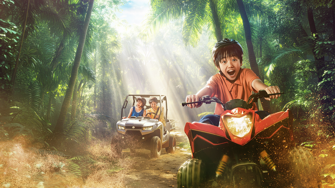 ▼ BUGGY VOLTAGE: Fun Adventure Course 讓心隨著冒險跳動，悠遊叢林的越野車體驗