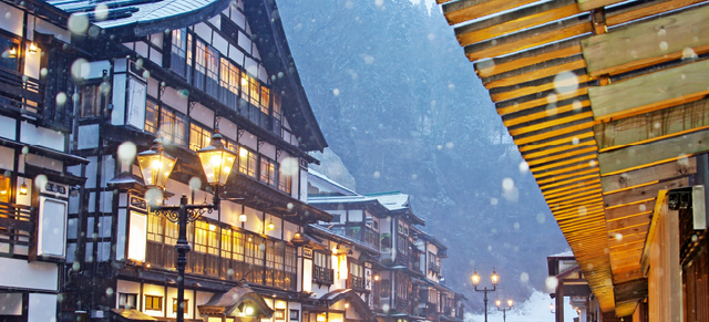 寒假早鳥GO♯東北樹冰冬遊趣~森吉山樹冰.芭蕉雪見舟.銀山溫泉.雙溫泉五日