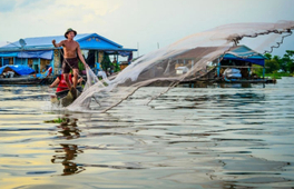 柬埔寨暹粒空邦魯浮村（Floating Village）日落遊船 & 騎行一日遊 - Siem Reaper提供