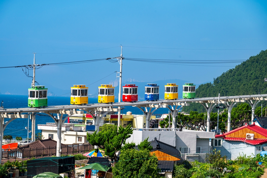 跟團即食行樂♯星宇開航GO釜慶超值遊5日(彩妝1站)海岸膠囊列車.甘川洞文化村.松島海上纜車.世界文化遺產佛國寺.櫻木花道平交道