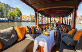 阿姆斯特丹豪華遊船運河巡遊（含葡萄酒和奶酪）