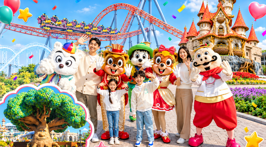 【2/6年初一】釜山新春遊５天｜全程四星、樂天世界、滑雪採草莓、豪華遊艇派對