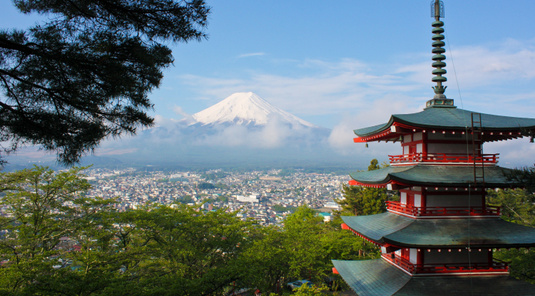 富士山賞花.Outlet一日遊