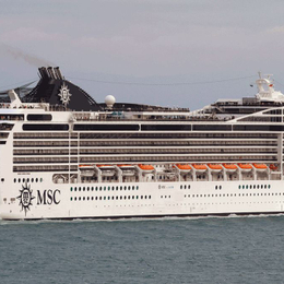 MSC地中海郵輪．MSC華麗號 31 天 30 晚．地中海．洛杉磯 - 北美洲 - 歐洲 - 馬賽