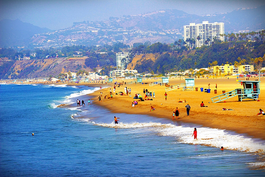 跟團即食行樂♯美西旅遊｜洛杉磯漫遊半自助、加州最大OULETS、好萊塢星光大道、聖塔莫尼卡、高空旋轉纜車７日