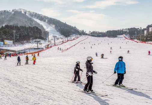 雪白釜山５天～伊甸園滑雪、甘川洞、松島SKYWALK、南浦洞鬧區(彩妝一站)