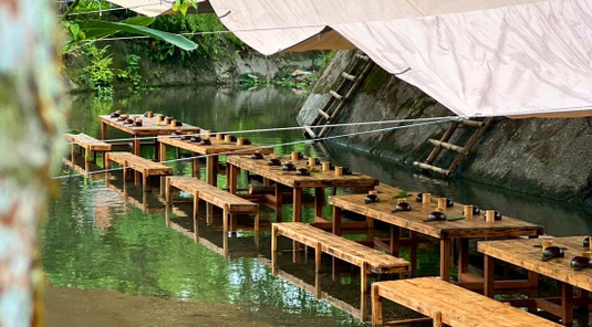 花蓮馬太鞍河上餐桌/太巴塱火烤餐桌3天