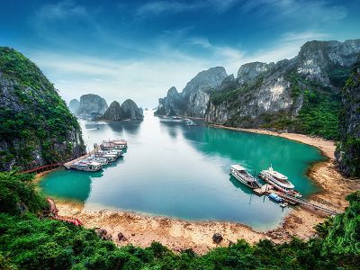 五星魅力北越 雙龍灣遊船 浪漫摩天輪五日