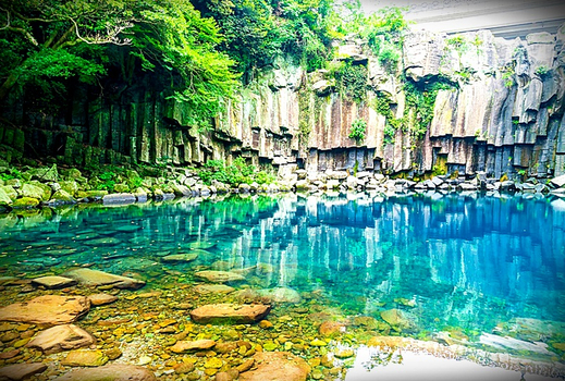 濟州遇見你～漢拏山森呼吸、玻璃屋泰迪熊、世界自然遺產、乙晚濱海飯店五日