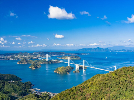 【四國山海戀】島波海道．尾道千光寺．倉敷美觀．栗林公園．金刀比羅宮．大步危峽谷．採果趣．燒肉吃到飽．松山城．溫泉饗宴5天