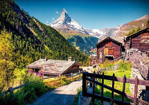 春節獨家限時省♯新春清艙瑞士~山中之王馬特洪、歐洲之巔白朗峰、世界最美圖書館、伯連納景觀列車10日