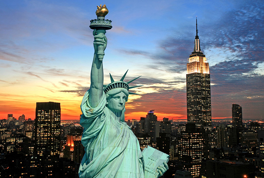 晚鳥限時搶♯早鳥優惠》美加東全覽｜尼加拉面瀑房、紐約景觀台、九大名城、瀑布景觀餐１２日