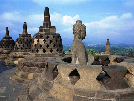 易起FUN寒假♯深度日惹世界寶藏5日婆羅浮屠.傳統服裝體驗.普蘭巴那廟.卡通腳踏車.雅加達巡禮
