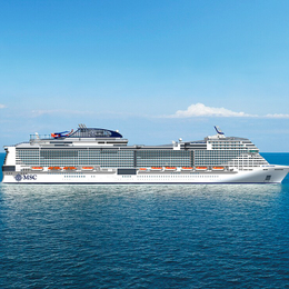 MSC地中海郵輪．榮耀號 7 天 6 晚．東京 - 西歸浦市（濟州島） - 佐世保市 - 鹿兒島市 - 東京