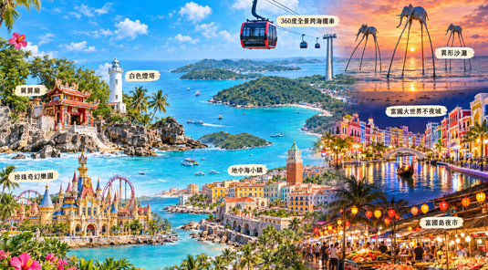 【10/10出發】星宇富國島4日.全程五星