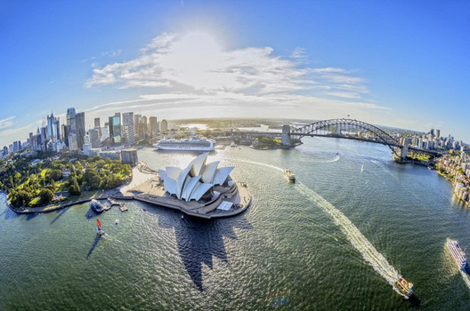 易起FUN寒假♯【沙很大－雪梨7日】史蒂芬斯港滑沙賞豚、時尚購物