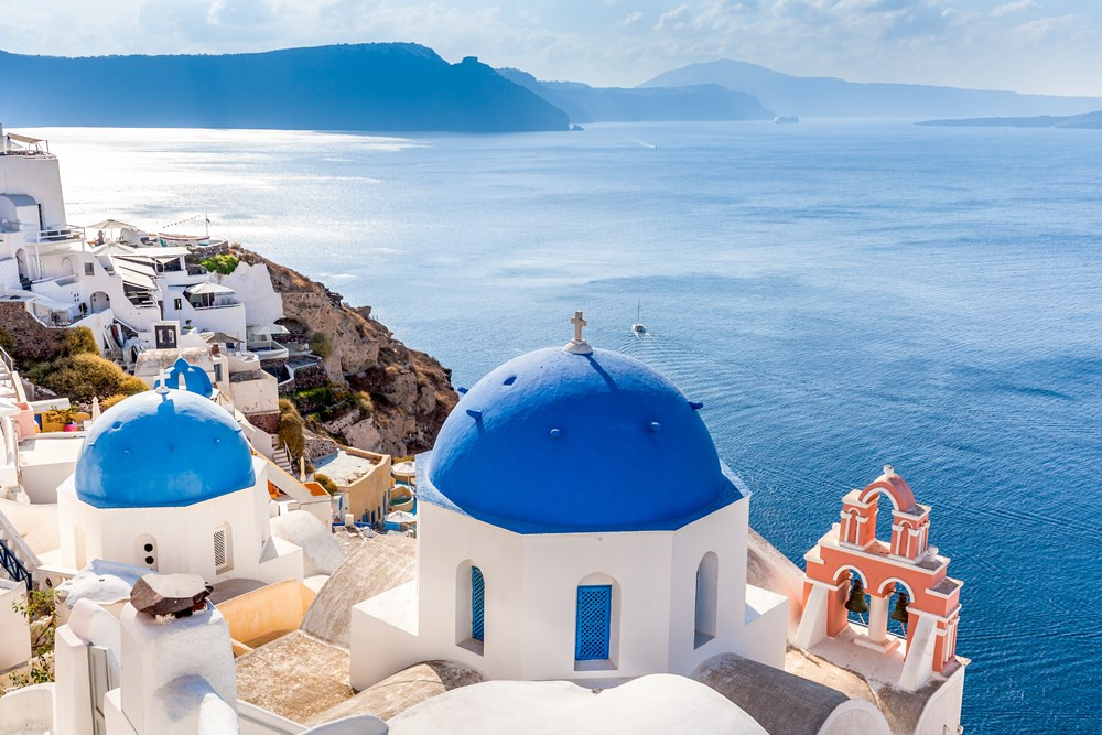 希臘海蔚藍～中段搭飛機、兩晚聖托里尼島、漂浮天空之城、雅典衛城天氣晴10日