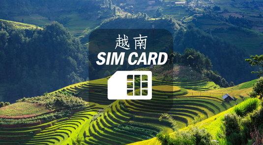 【越南】3~30天上網卡。每日1GB高速